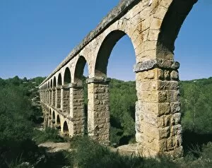 Acqueduct Gallery: Devils Bridge Aqueduct. 2nd c. SPAIN. CATALONIA