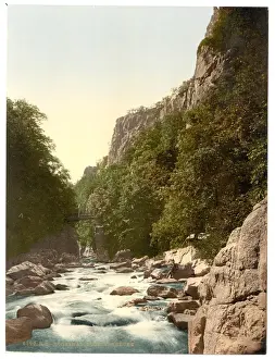 Bodethal Prints: Devils Bridge, Bodethal, Germany