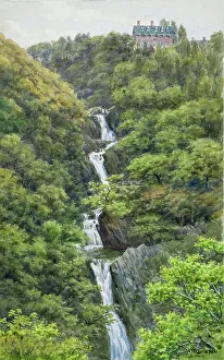 Devils Collection: Devil's Bridge Falls, Rheidol Valley, nr Aberystwyth, Wales