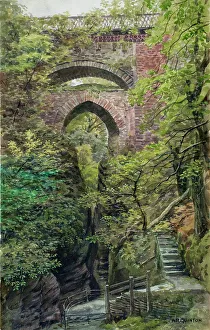 Devil's Bridge Falls, Rheidol Valley, nr Aberystwyth, Wales