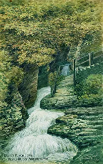 Devil's Bridge Falls, Rheidol Valley, nr Aberystwyth, Wales