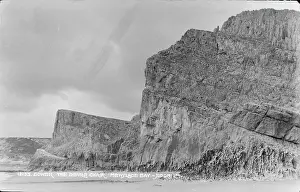 Swansea Prints: The Devil's Chair, Mewslade Bay