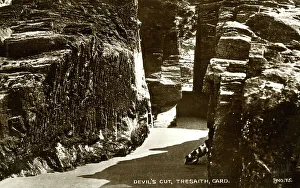 Devils Collection: Devil's Cut, Tresaith, Cardigan, Wales