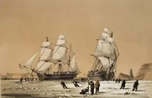 Boring Prints: The devils thumb, ships boring and warping in the pack