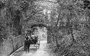 Idyll Prints: A Devon country lane Victorian period