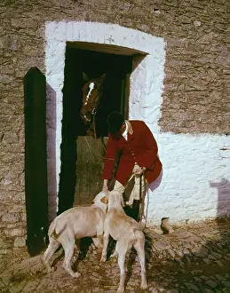 Huntsman Prints: Devon and Somerset Staghounds stables