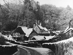 Devonshire Snow Scene Devonshire Snow Scene