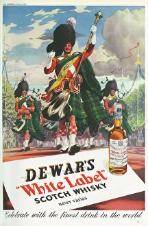 Scot Land Collection: Dewars advertisement