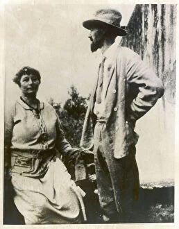 Thin Gallery: D.H. Lawrence & Wife