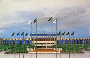 1985 Prints: Dhahran International Hotel - Dhahran Airport, Saudi Arabia