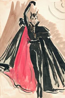 Murray's Cabaret Club Collection: Diabolo Man - Murrays Cabaret Club costume design