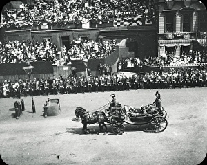 Diamond Jubilee - Austrian Ambassador passing Whitehall