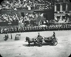 Diamond Jubilee - Austrian Ambassador passing Whitehall