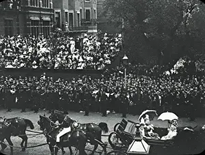 Diamond Jubilee - Duchess of Teck passing down Piccadilly