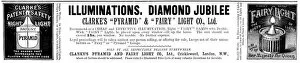 Images Dated 4th May 2012: Diamond Jubilee lights advertisement