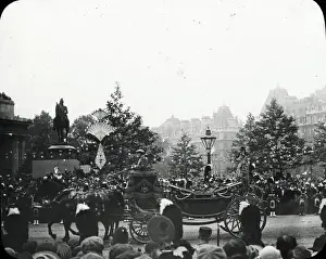 Diamond Jubilee - The Procession Passing Hude Park Corner