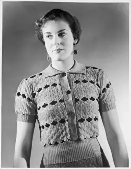 Diamond Pattern Jumper