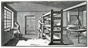 Olden Prints: Diamond Polishing in olden times - A Society Jeweller