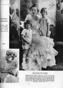 Aristocratic Collection: Diana Mitford with her sons