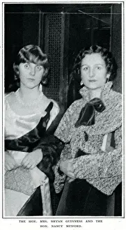Guinness Prints: Diana and Nancy Mitford at the Midnight Ballet