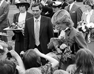 Diana, Princess of Wales in St Columb, Cornwall