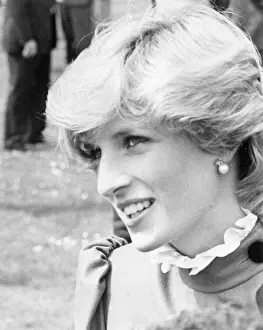Visiting Prints: Diana, Princess of Wales - St. Columb, Cornwall
