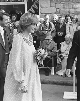 Diana, Princess of Wales, in St Marys, Scilly Isles