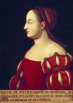 Diane Collection: Diane de Poitiers, Duchesse de Valentinois (1499-1566)