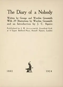 Diary Title Page