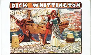Morrow Prints: Dick Whittington. Artist Albert Morrow