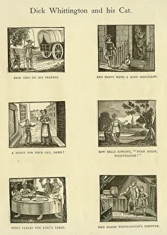 Dick Prints: Dick Whittington and His Cat, pantomime