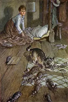 Folkard Prints: Dick Whittington by Charles Folkard