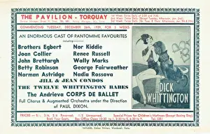 Jill Prints: Dick Whittington. The Pavilion Theatre in Torquay