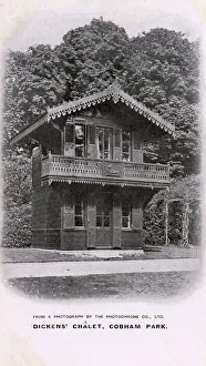 Images Dated 22nd March 2016: Dickens Chalet at Cobham Park, Rochester, Kent