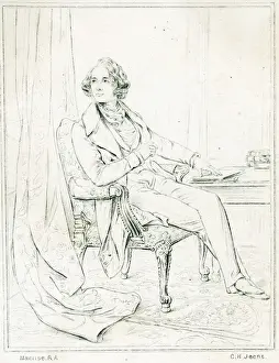 Outline Prints: Dickens Maclise Outline