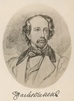 Scheffer Prints: Dickens Scheffer Sketch
