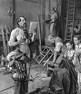 Dickens transforms school room to theatre in Tavistock House