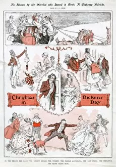 Brock Collection: A Dickensy Yuletide by C. E. Brock