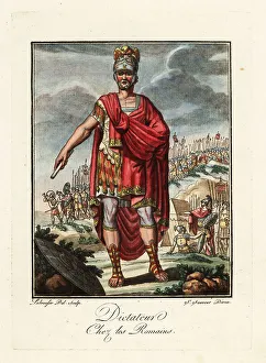 Tunic Prints: Dictator in military uniform, ancient Rome