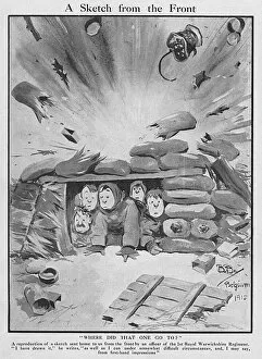 Shells Gallery: Where Did That One Go To? by Bruce Bairnsfather