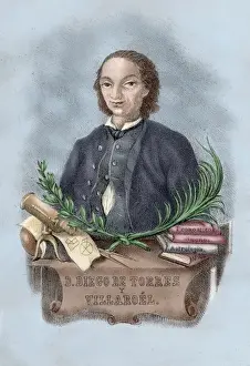 Physician Prints: Diego de Torres Villarroel (1693-1770). Spanish writer