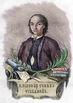 Diego de Torres Villarroel (1693-1770). Spanish writer, doct