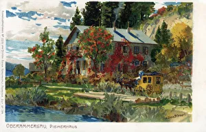 Diemerhaus - Oberammergau, Germany, the home of artist Michael Zeno Diemer (1867-1939) Diemerhaus - Oberammergau, Germany, the home of artist Michael Zeno Diemer (1867-1939)
