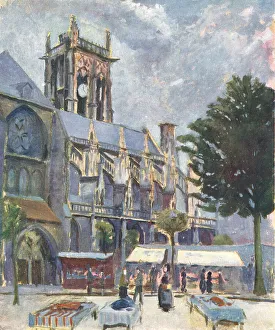 Leverton Prints: Dieppe Cathedral