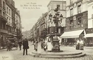 Dieppe Prints: Dieppe, France - La Place du Puits-Sale