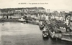 C1905 Prints: Dieppe / Harbour C1905