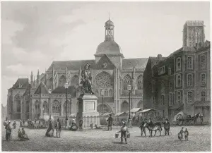 Duquesne Prints: Dieppe Street Scene