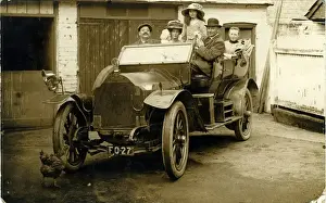Dietrich Prints: De Dietrich Vintage Car, Wales