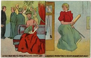Anger Gallery: The difference between an old maid and a married woman