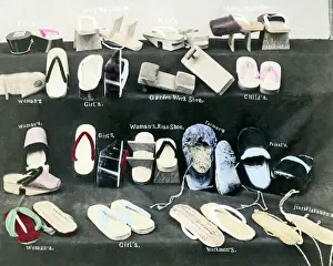 Sandal Prints: Different types of shoe, Japan